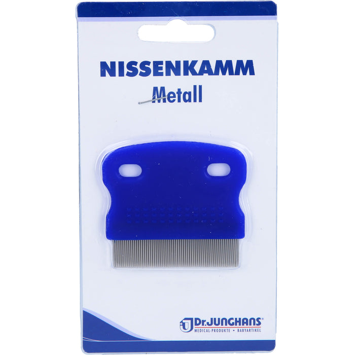 Dr. Junghans Nissenkamm aus Metall, 1 pc Peigne