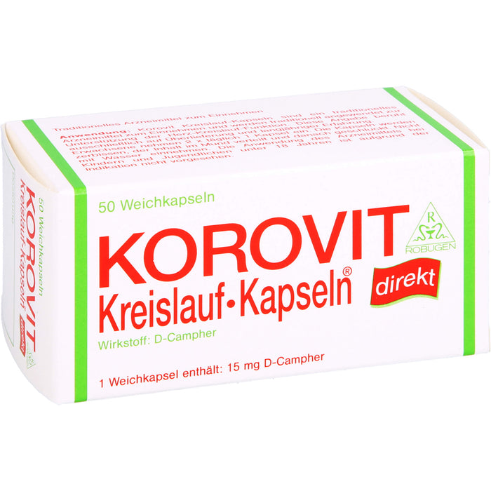 Korovit Kreislauf-Kapseln, 50 St. Kapseln