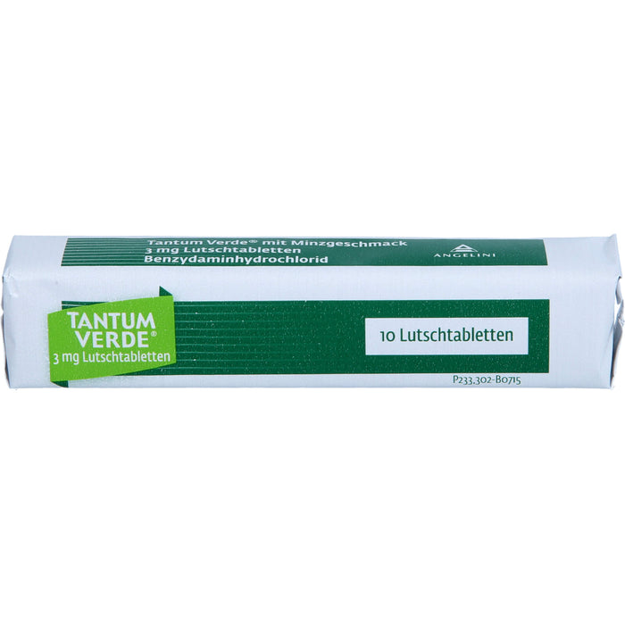 Tantum Verde Lutschtabletten mit Minzgeschmack, 20 pc Tablettes