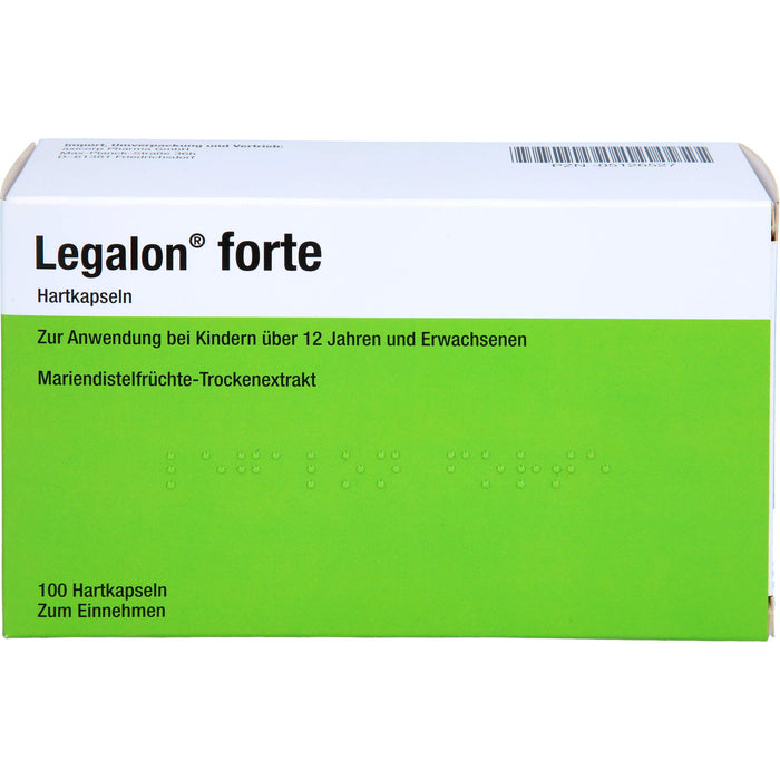 Legalon forte Hartkapseln Reimport axicorp, 100 St. Kapseln