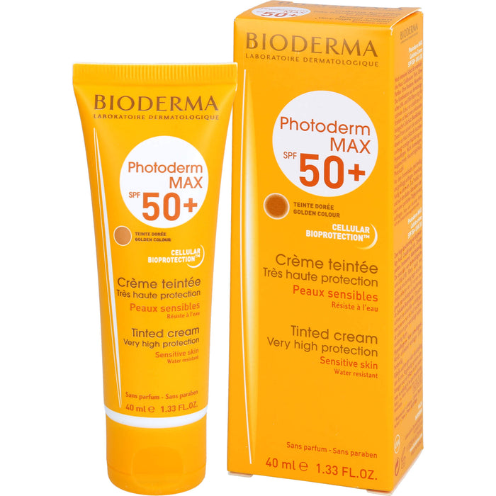 BIODERMA Photoderm MAX SPF 50+ getönte Sonnencreme, 40 ml Cream