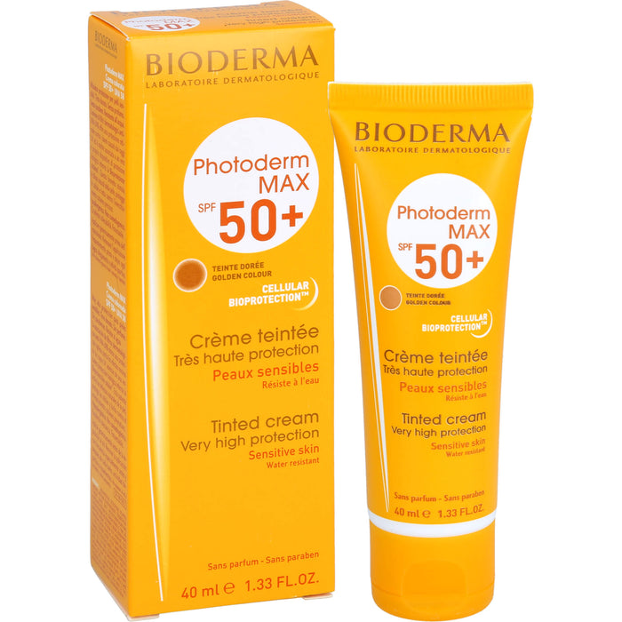 BIODERMA Photoderm MAX SPF 50+ getönte Sonnencreme, 40 ml Cream