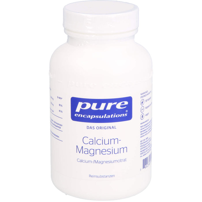 Pure encapsulations Calcium-/Magnesiumcitrat Kapseln, 90 pcs. Capsules