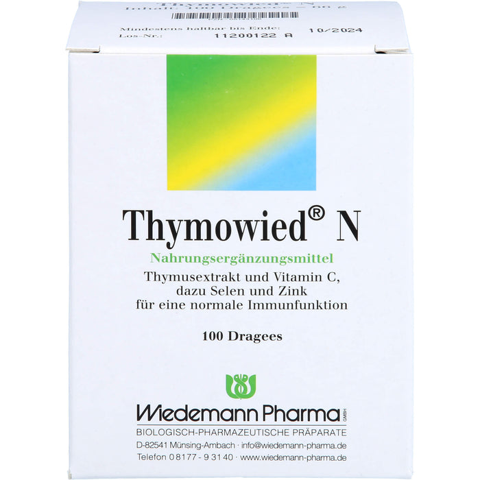 Thymowied N Dragees, 100 pcs. Tablets