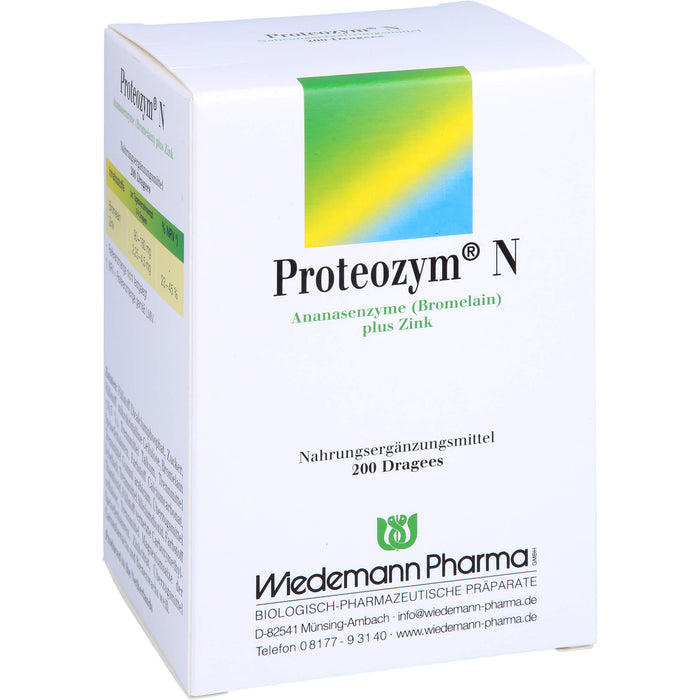 Proteozym N Dragees, 200 pcs. Tablets