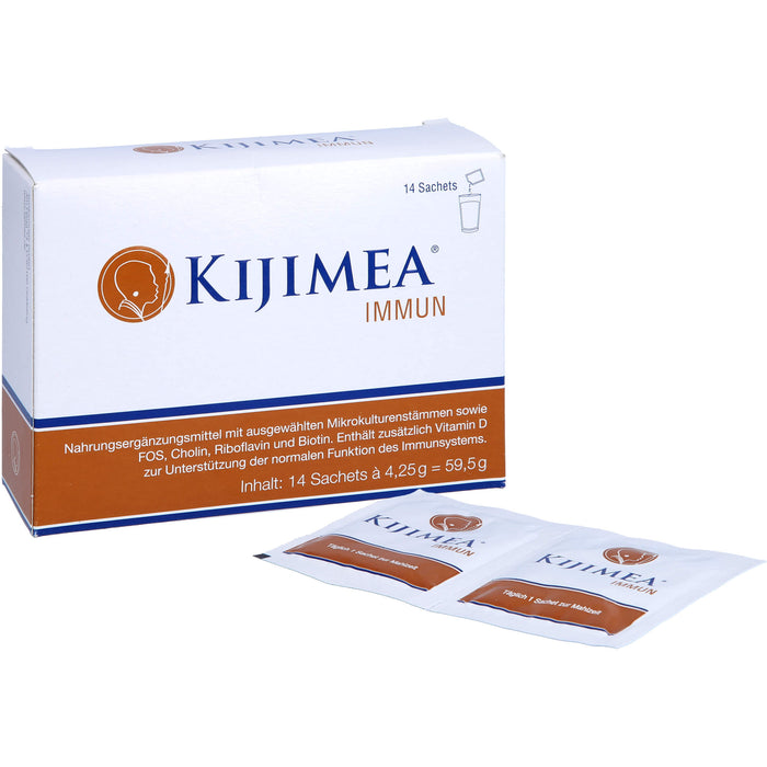 Kijimea Immun Pulver bei Grippe und grippalen Symptomen, 14 pcs. Sachets