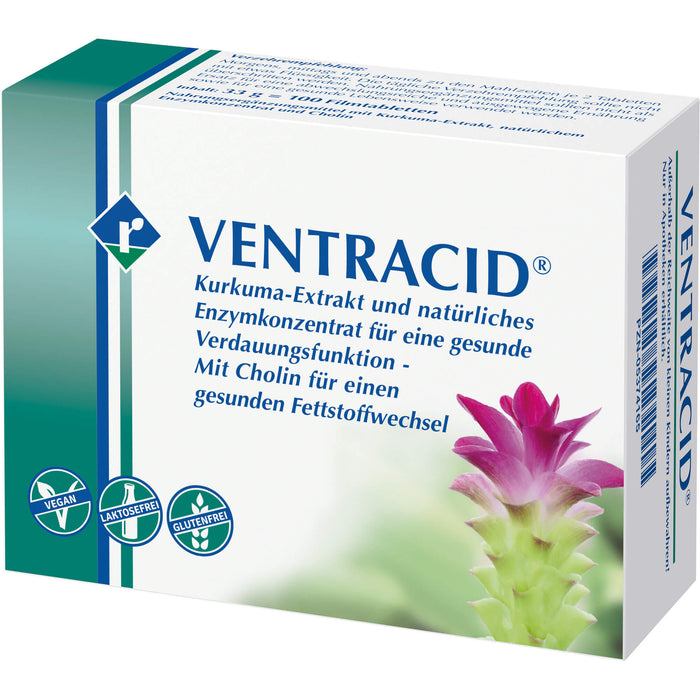 VENTRACID für eine gesunde Verdauungsfunktion Tabletten, 100 St. Tabletten