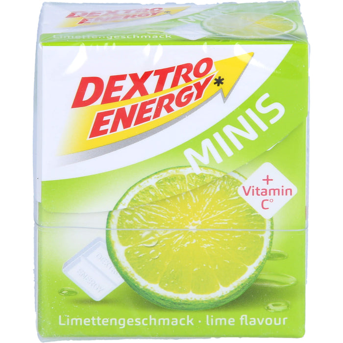 DEXTRO ENERGY minis Limette Täfelchen, 50 g Comprimés