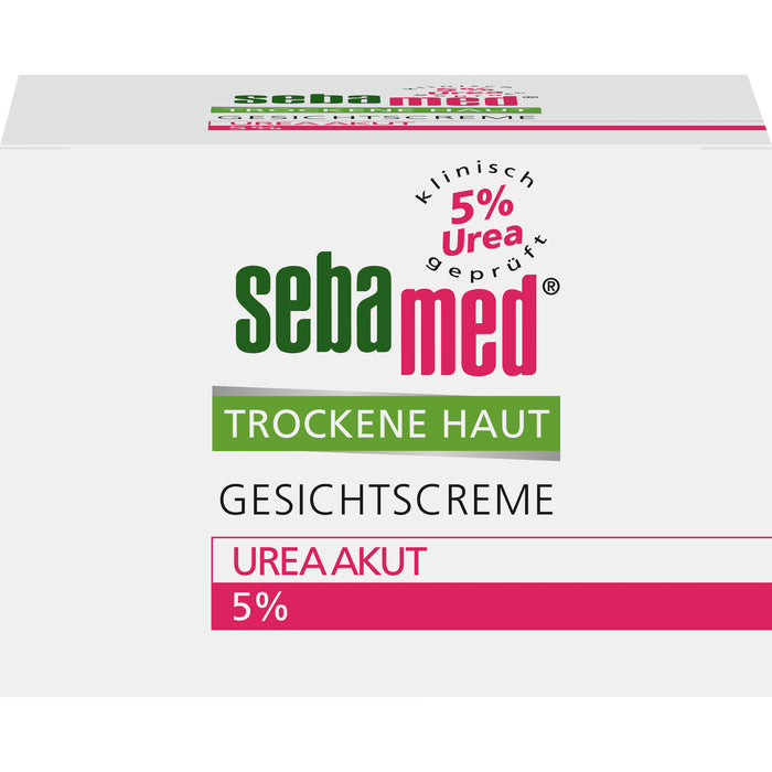 sebamed Trockene Haut Gesichtscreme Urea akut 5 %, 50 ml Crème