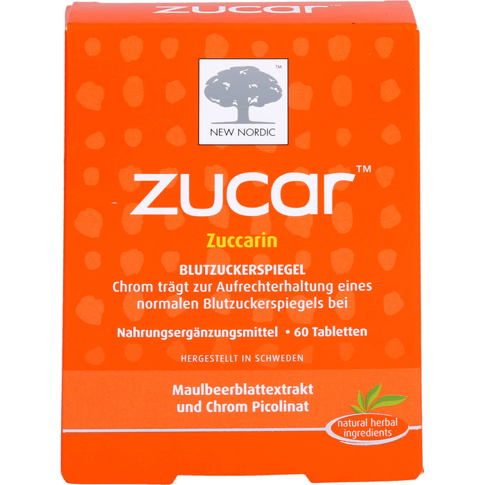 zucar Zuccarin Tabletten, 60 pc Tablettes