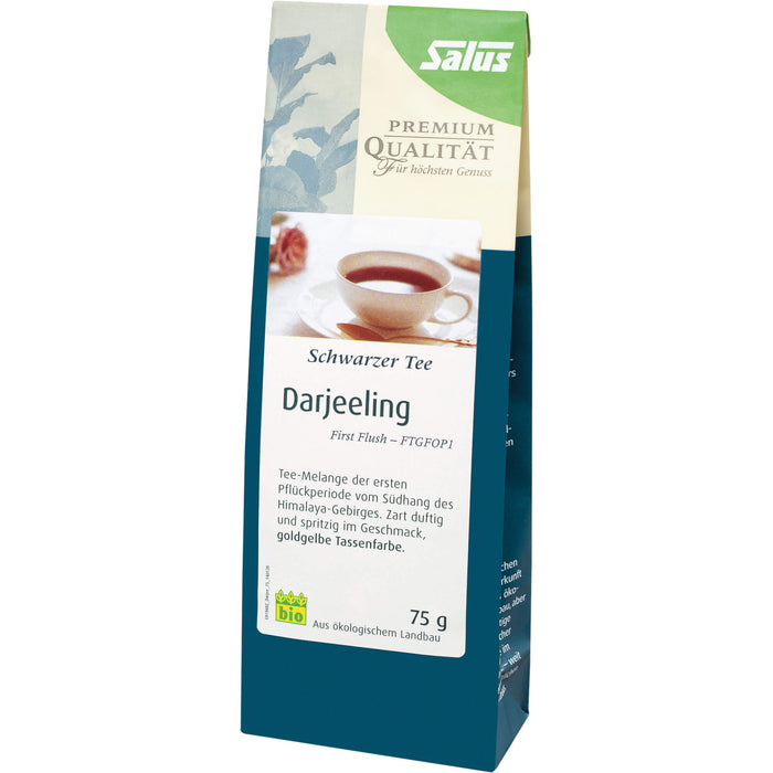 Darjeeling Schwarzer Tee First flush FTGFOP1 Salus, 75 g TEE