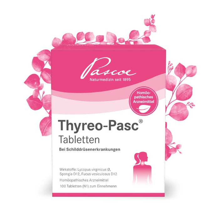 Thyreo-Pasc Tabletten bei Schilddrüsenerkrankungen, 100 St. Tabletten