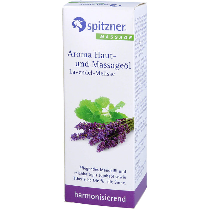 Spitzner Haut- u. Massageöl Lavendel-Melisse, 190 ml OEL