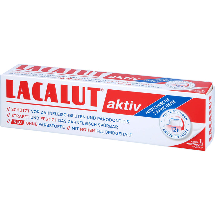 LACALUT aktiv Zahncreme, 100 ml Dentifrice