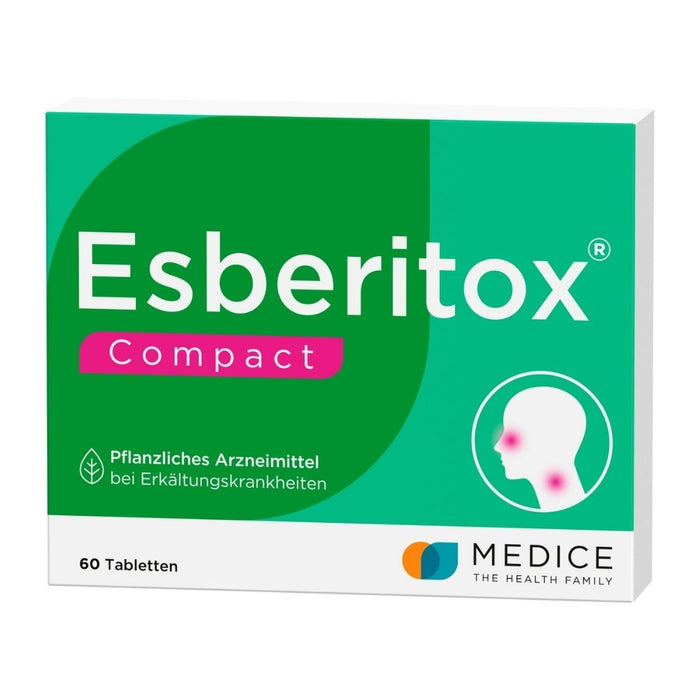 Esberitox Compact Tabletten bei Erkältungskrankheiten, 60 pcs. Tablets