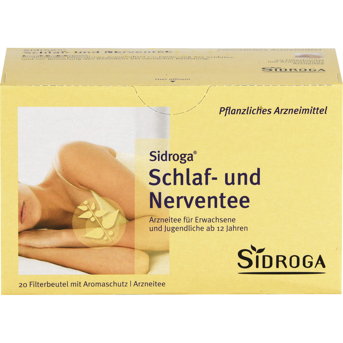 Sidroga Schlaf- und Nerventee, 20 pc Sac filtrant