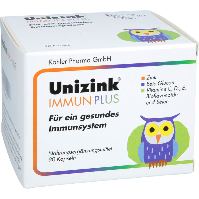 Unizink Immun Plus Kapseln, 90 pcs. Capsules