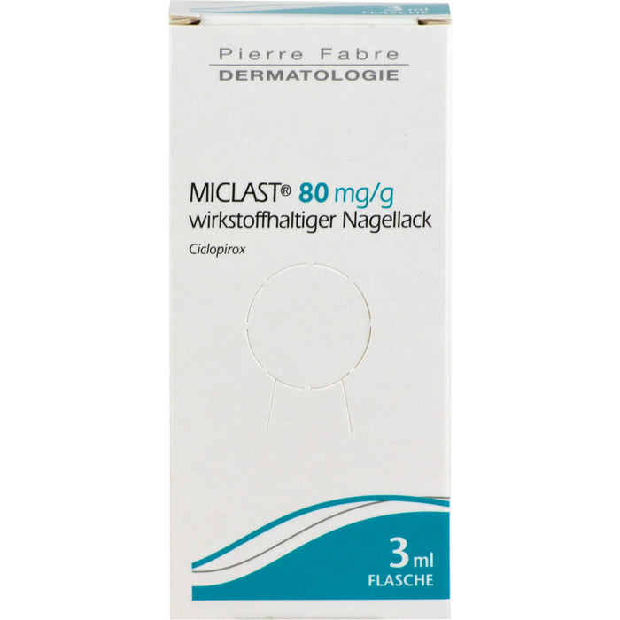 MICLAST 80 mg/g wirkstoffhaltiger Nagellack Reimport EurimPharm, 3 ml Lösung