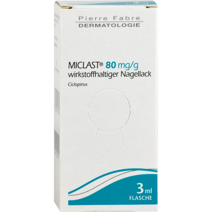 MICLAST 80 mg/g wirkstoffhaltiger Nagellack Reimport EurimPharm, 3 ml Solution