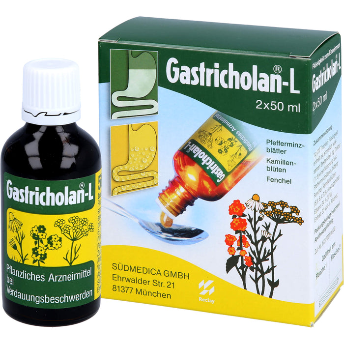 Gastricholan-L Mischung bei Verdauungsbeschwerden, 100 ml Lösung