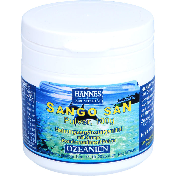 HANNES Sango San Pulver, 100 g Pulver