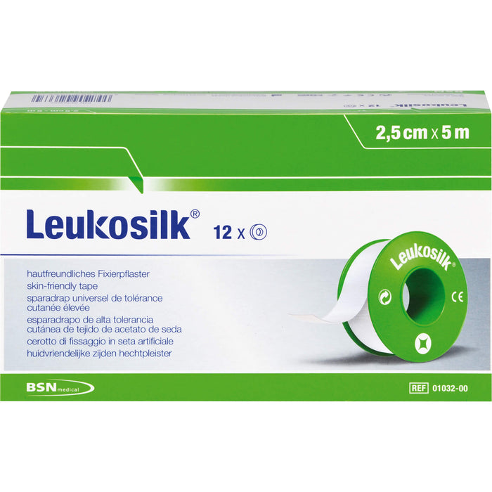 Leukosilk 5mx2,50cm 1032, 12 St PFL