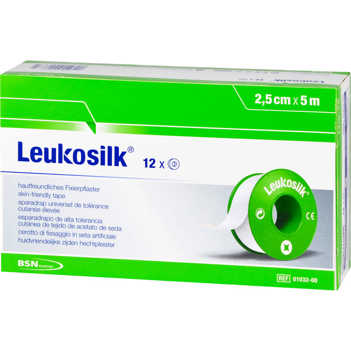 Leukosilk 5mx2,50cm 1032, 12 St PFL