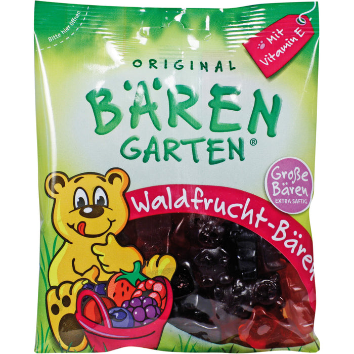 Original BÄRENGARTEN Waldfrucht-Bären Gummibären, 150 g Oursons en gélatine