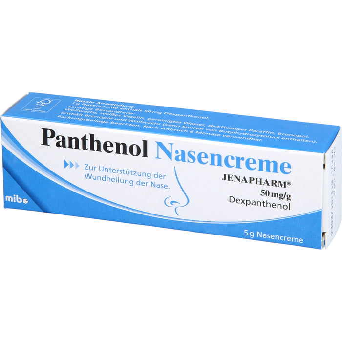 Panthenol Nasencreme JENAPHARM, 5 g Cream