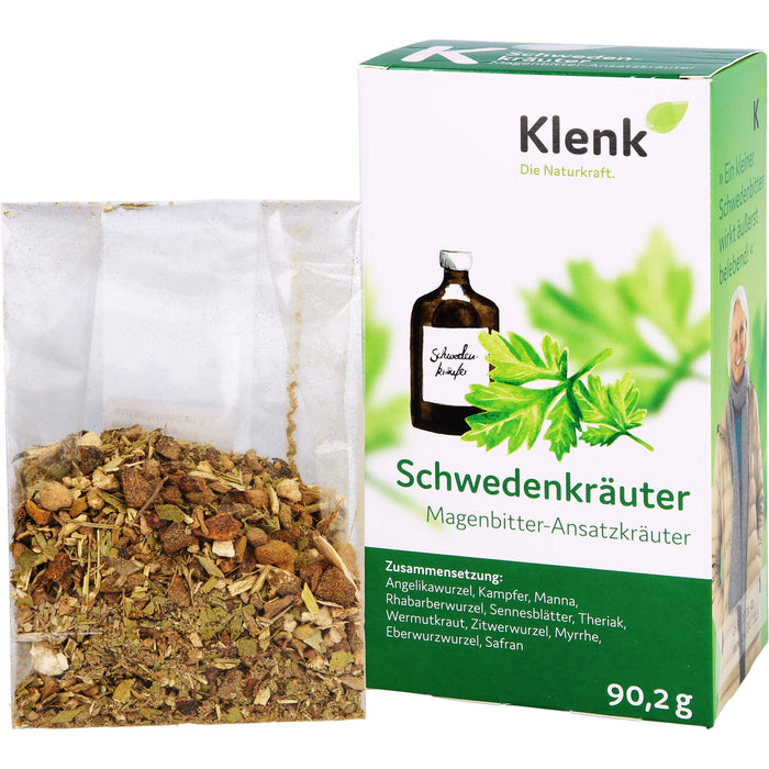 Klenk Schwedenkräuter Magenbitter-Ansatzkräuter, 90.2 g Solution