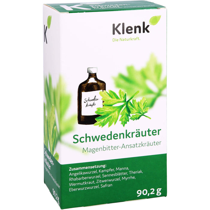 Klenk Schwedenkräuter Magenbitter-Ansatzkräuter, 90.2 g Lösung