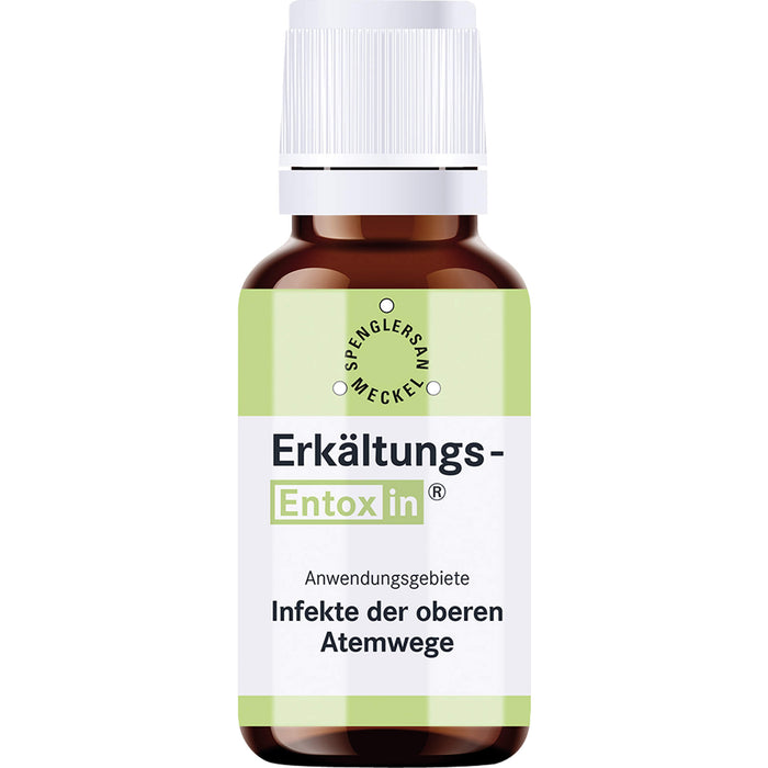 Erkältungs Entoxin Tropfen bei Infekten der oberen Atemwege, 20 ml Lösung