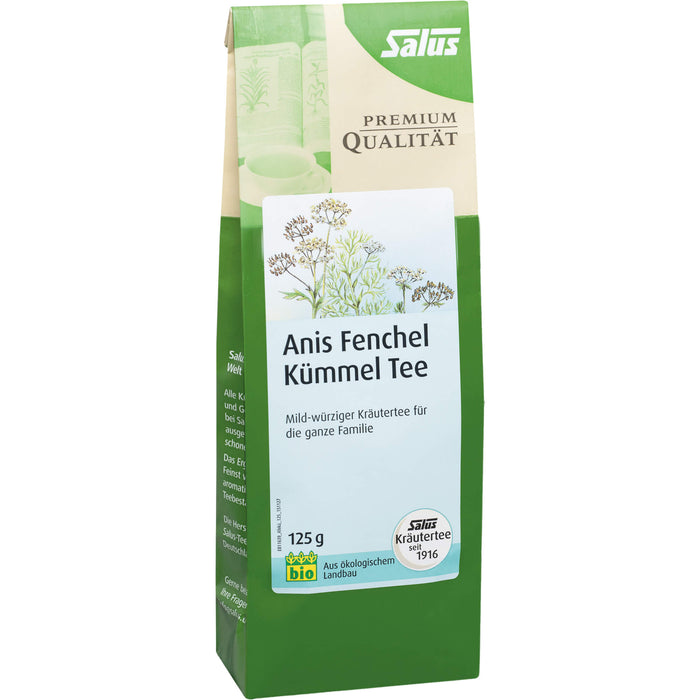 Salus Anis Fenchel Kümmel Tee, 125 g Tea