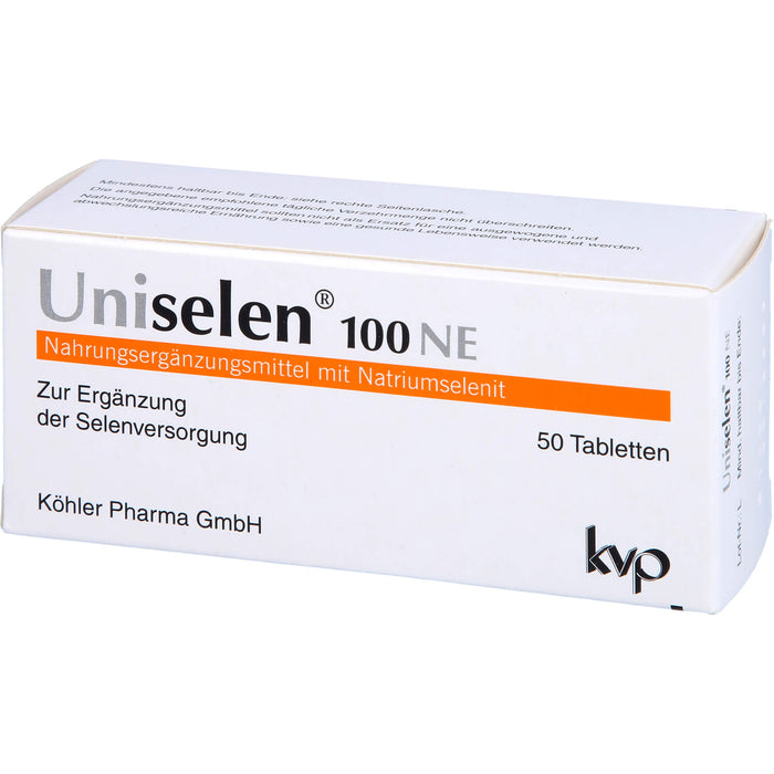 Uniselen 100 NE Tabl., 1X50 St TAB