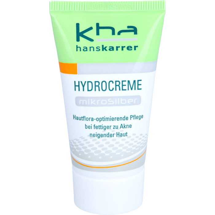 Hans Karrer Hydrocreme Mikrosilber bei normaler bis fettiger Haut, 30 ml Cream