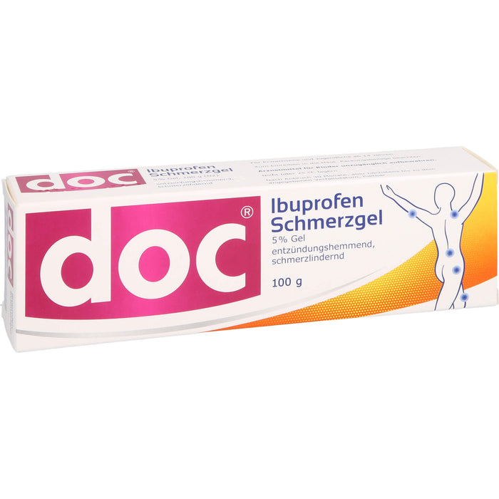 doc Ibuprofen Schmerzgel, 100 g Gel