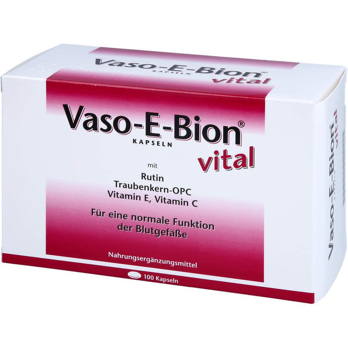 Vaso-E-Bion vital Kapseln, 100 St. Kapseln