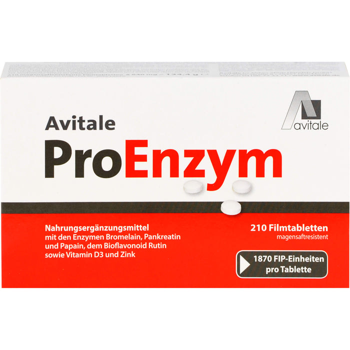 PROENZYM TABLETTEN MAGENSAFTRESISTENT, 210 St TMR