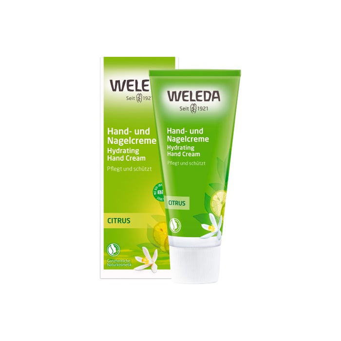 WELEDA Citrus-Hand- und Nagelcreme, 50 ml Creme