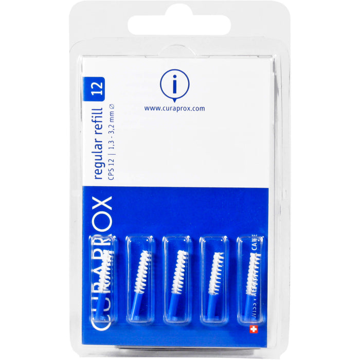 CURAPROX Interdentalbürsten CPS 12 regular 1,3 - 3,2 mm blau, 5 pcs. Interdental brushes