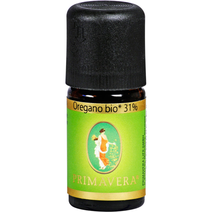 PRIMAVERA Oregano 31% bio 100% naturreines Ätherisches Öl, 5 ml Huile éthérique