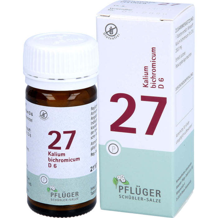 PFLÜGER Biochemie 27 Kalium bichromicum D 6 Tabletten, 100 pc Tablettes