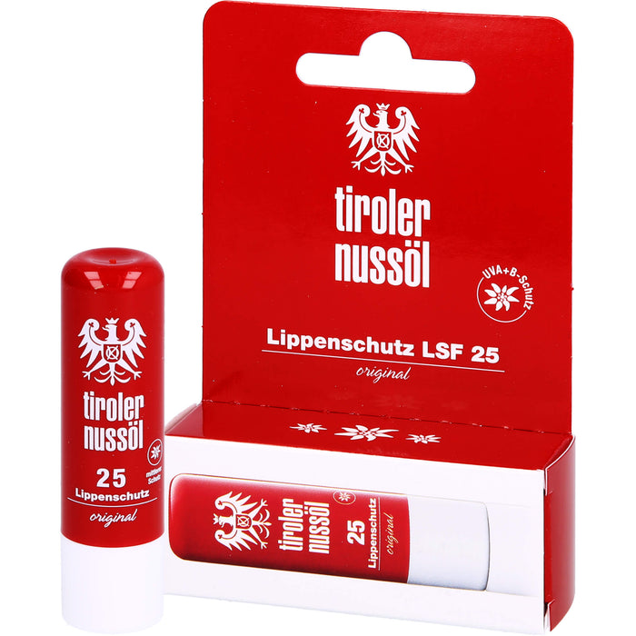 DERMAPHARM Tiroler Nussöl original Lippenschutz LSF25, 1 pcs. Pen