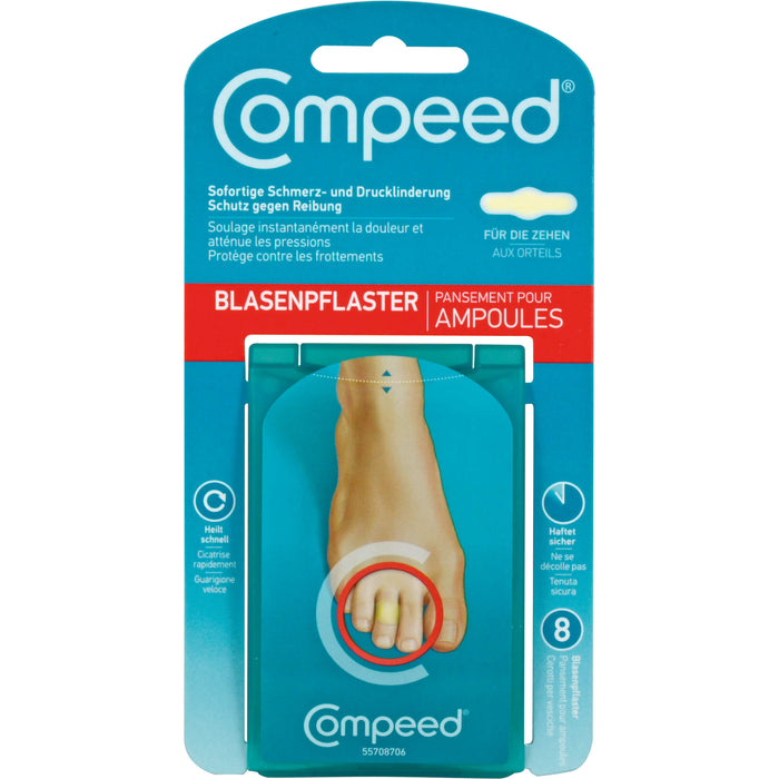 COMPEED Blasenpflaster für die Zehen, 8 pc Pansement