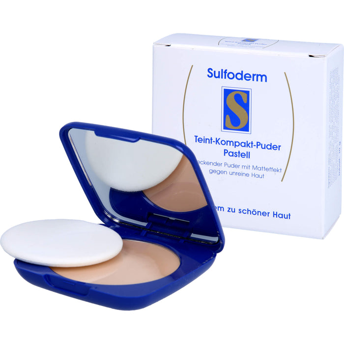 Sulfoderm S Teint-Kompakt-Puder pastell, 10 g Puder