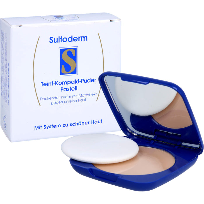 Sulfoderm S Teint-Kompakt-Puder pastell, 10 g Puder