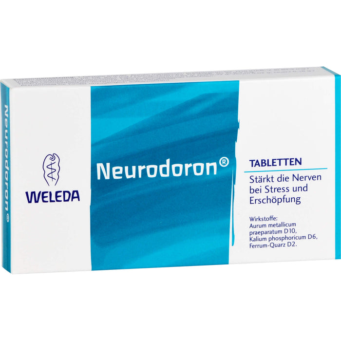 WELEDA Neurodoron Tabletten bei Stress und Erschöpfung, 80 pcs. Tablets