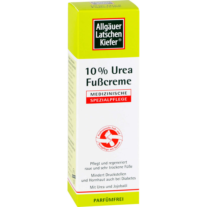 Allgäuer Latschenkiefer 10 % Urea Fußcreme, 100 ml Cream