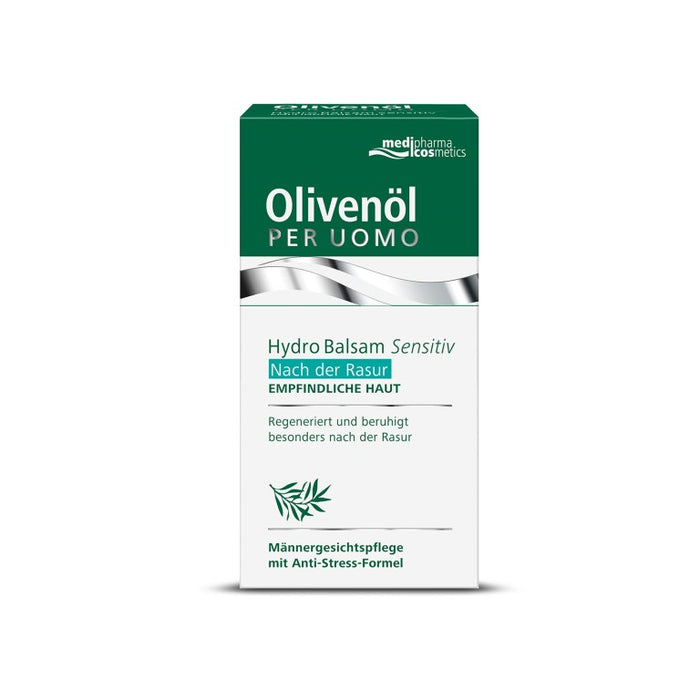 medipharma cosmetics Olivenöl Per Uomo Hydro Balsam Sensitiv, 50 ml Cream