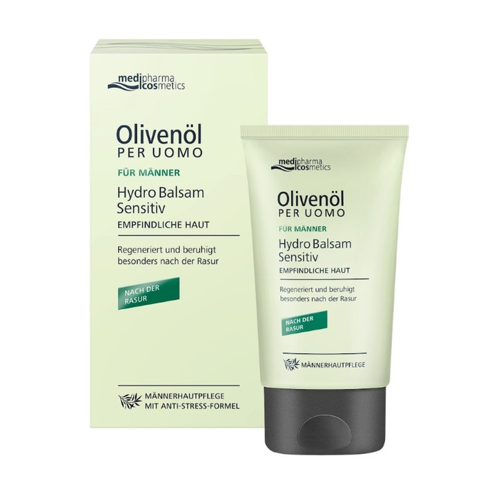 Olivenöl Per Uomo Hydro Balsam sensitiv, 50 ml Creme